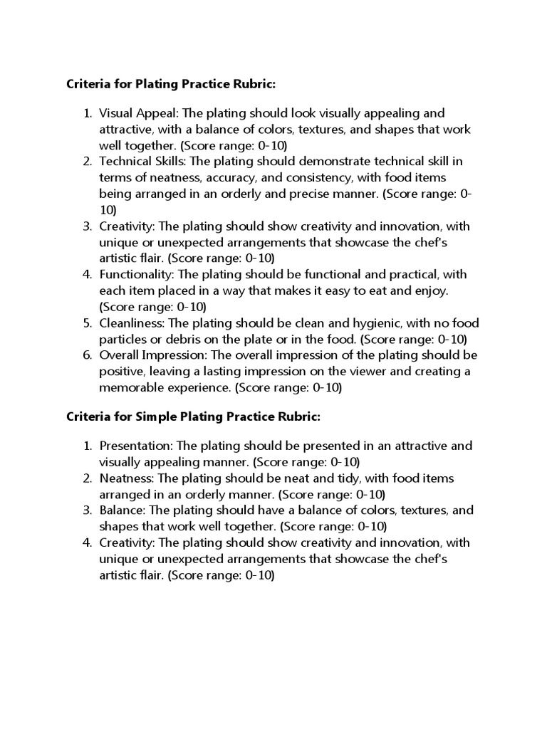 criteria-for-plating-practice-pdf