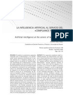 La Inteligencia Artificial Al Servicio Del Compliance Tributario PDF