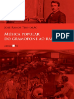 Resumo Musica Popular Do Gramofone Ao Radio e TV Jose Ramos Tinhorao PDF