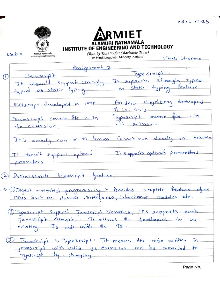 Web X Assignment - 234 and Experiment-1234567 PDF | PDF