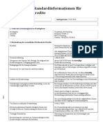 Vorvertragliche Informationen PDF