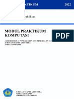 Modul Komputasi 2022 PDF