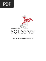 MS SQL Server Basics PDF