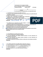 Teste 1 2018 A PDF