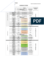 Horario Del Curso de Tutoria 2023