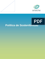 ARTECHE Politica-de-Sostenibilidad ES PDF