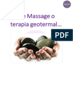 Terapia geotermal Stone Massage, beneficios y técnicas