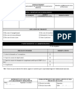 Partie A Remplir Par Le Demandeur:: Complement de Dossier D'Un Dispositif Medical La Pharmacie