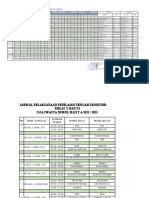 Jadwal Pengawas Penilaian Tengah Semester X & XI SMK