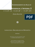 Calculo 2 - Notas de Aula PDF