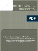 Science Technology and Society PDF PDF