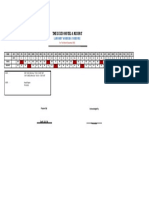 Luxio Hotel Laundry Schedule for December 2022