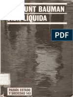 Vida Líquida - Bauman (Introducción) PDF