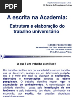 Minicurso Ministrado Na Ufes Pelo Projeto Releitores