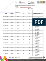 Hoja de Asistencia de Servicio Social Marzo-Abril PDF