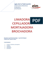 J05 - Limadora - Cepilladora - Mortajado - Brochadora PDF