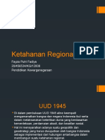 Ketahanan Regional - Fayza Putri Fadiya - 456534