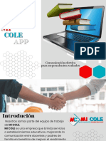 Mi Cole App PDF