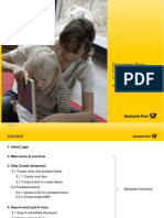 Deutsche Post Customer Portal User Manual Overview