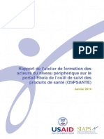 18 014 Rapport de Formation Des Acteurs Sur Le Portail Ebola - Final PDF