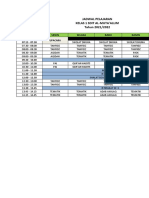 Jadwal Pelajaran - Fix