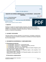 Registro de Nomras Ambientales y de Seguridad - Nacional PDF