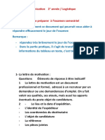 2e Année....... Document Pour Se Préparer À L'examen Semestriel