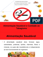 Alimentação Saudável e Combate ao Tabagismo