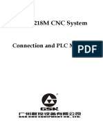 GSK218M CNC System Connection and PLC Manual