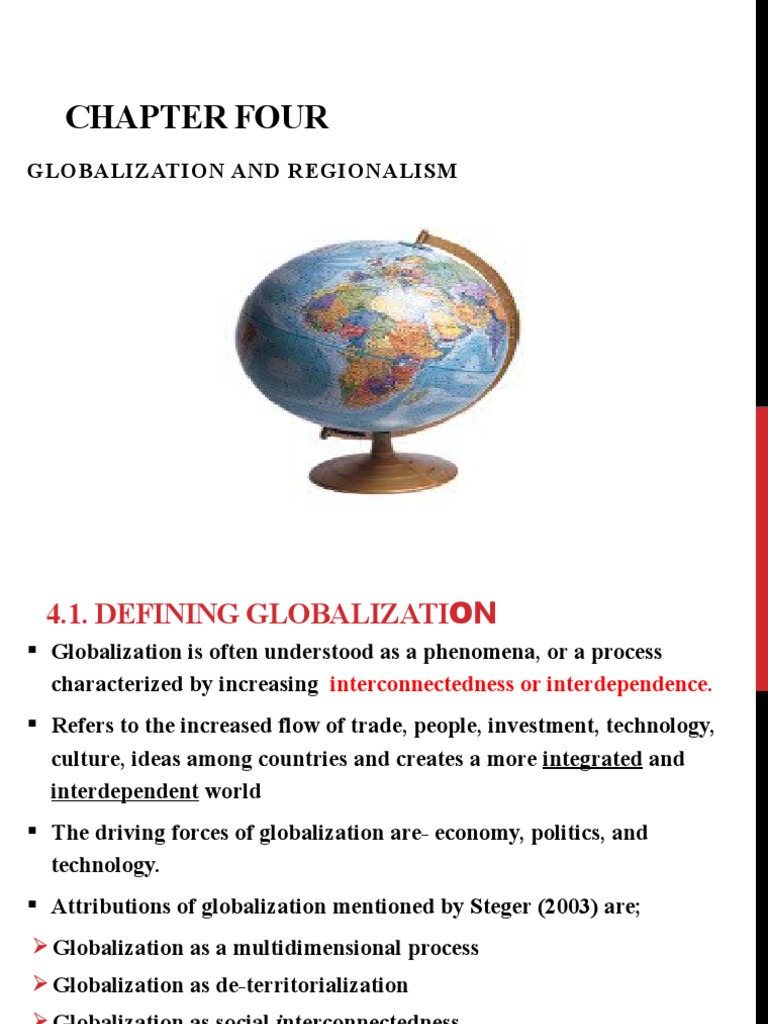 Globalization and Regionalism Explained | PDF