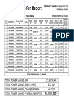 JPP MILL - 14 FANS Power Savings Report PDF