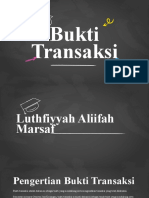 Lutfiyyah Aliifah Marsaf Bukti Transaksi