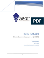 ASOR - Tutorial - 01 02 - KoBo Nouveau Projet French PDF