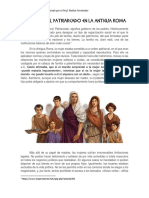 El Origen Del Patriarcado en La Antigua Roma PDF