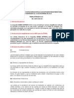 Políticas contables y notas explicativas de MARIA ESTRADA S.A.S 2015