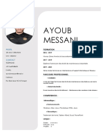 CV Ayoub Messani PDF