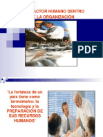 El Factor Humano en Las Organizaciones- Diapositivas Pdfsemana2