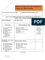 Emergency Drill Reporting Form - Português (Brasil)