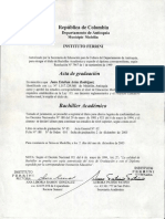 Acta y Diploma Juan Esteban Arias PDF
