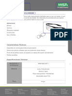 Anteojos de seguridad Aurora protección y comodidad