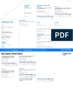 SQL Cheat Sheet 2