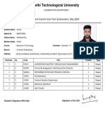 Admit Card PDF