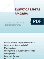 Management of Complicated Malaria