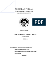 Makalah Futsal - Agilramadhan - 210301500029 - PJKR D