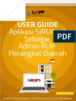 User Guide SiRUP Admin RUP Pemda PDF