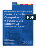 Ciencias de La Computación y Tecnología Educativa - Tramo 1