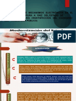 Diapositivas Del Informe Academico de Modernizacion Del Estado S2