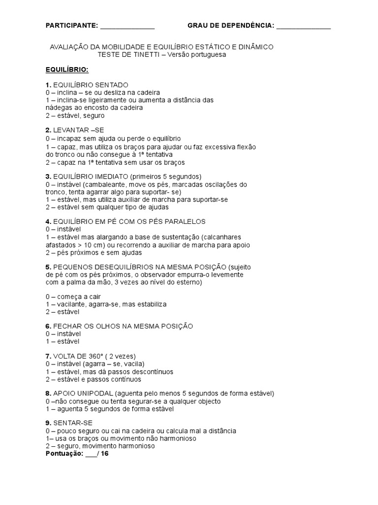 Teste de tinetti pdf pdf