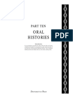 10 Oral Histories - A Reformed Druid Anthology