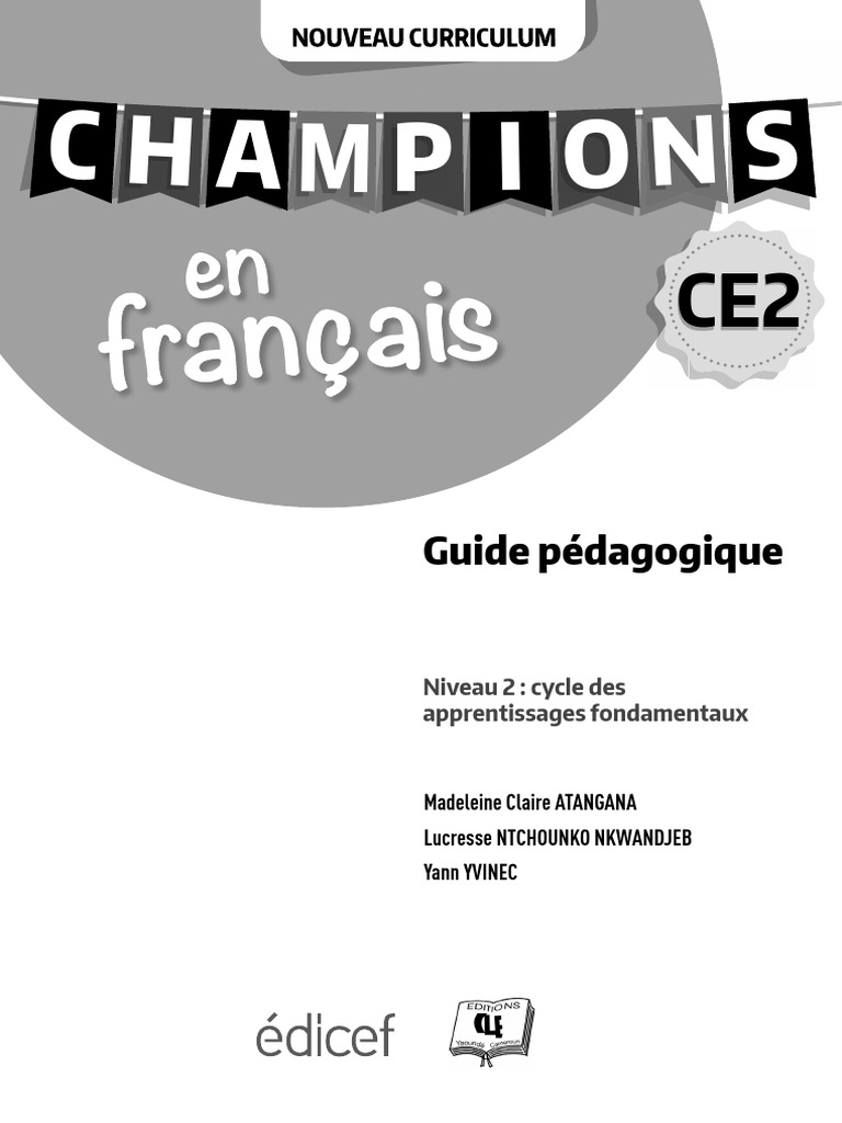 Guide Pedagogique CE2 PDF | PDF